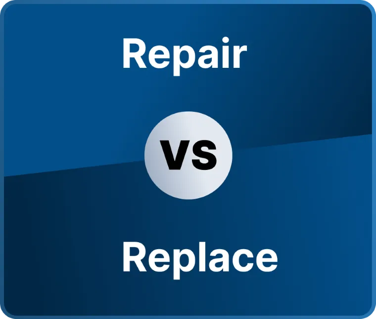Repair vs Replace comparison