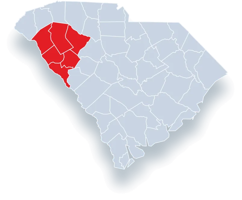 South Carolina state outline